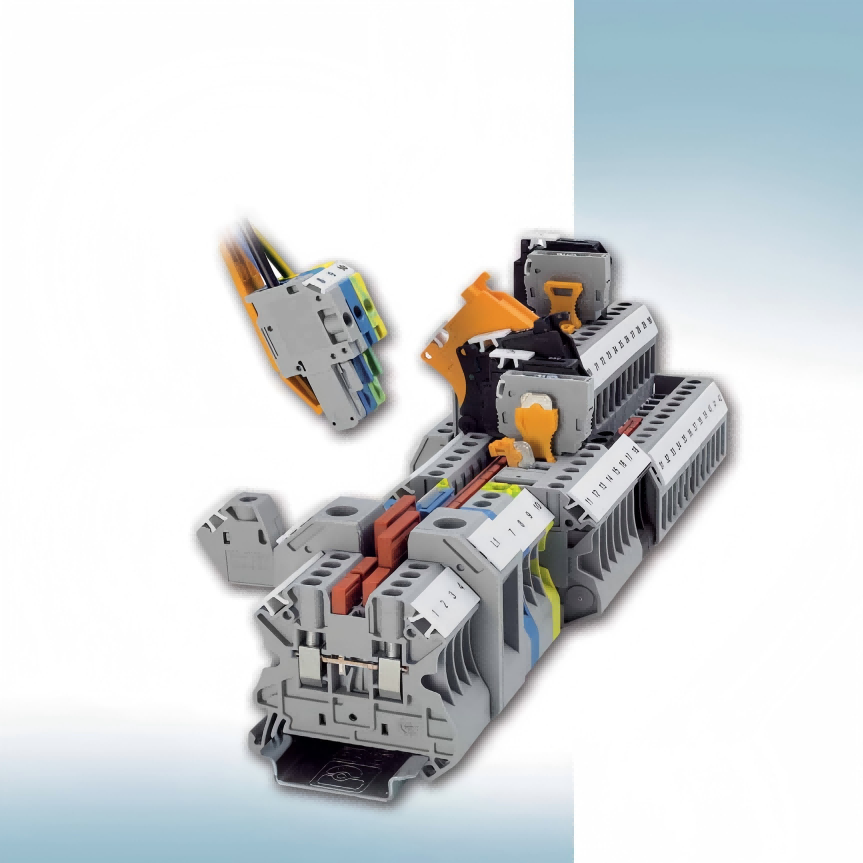 菲尼克斯接線端子  ST 4-TWIN - 彈簧接線端子