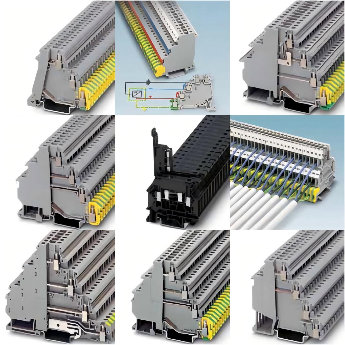 菲尼克斯接線端子 UT 10 BU - 直通式接線端子