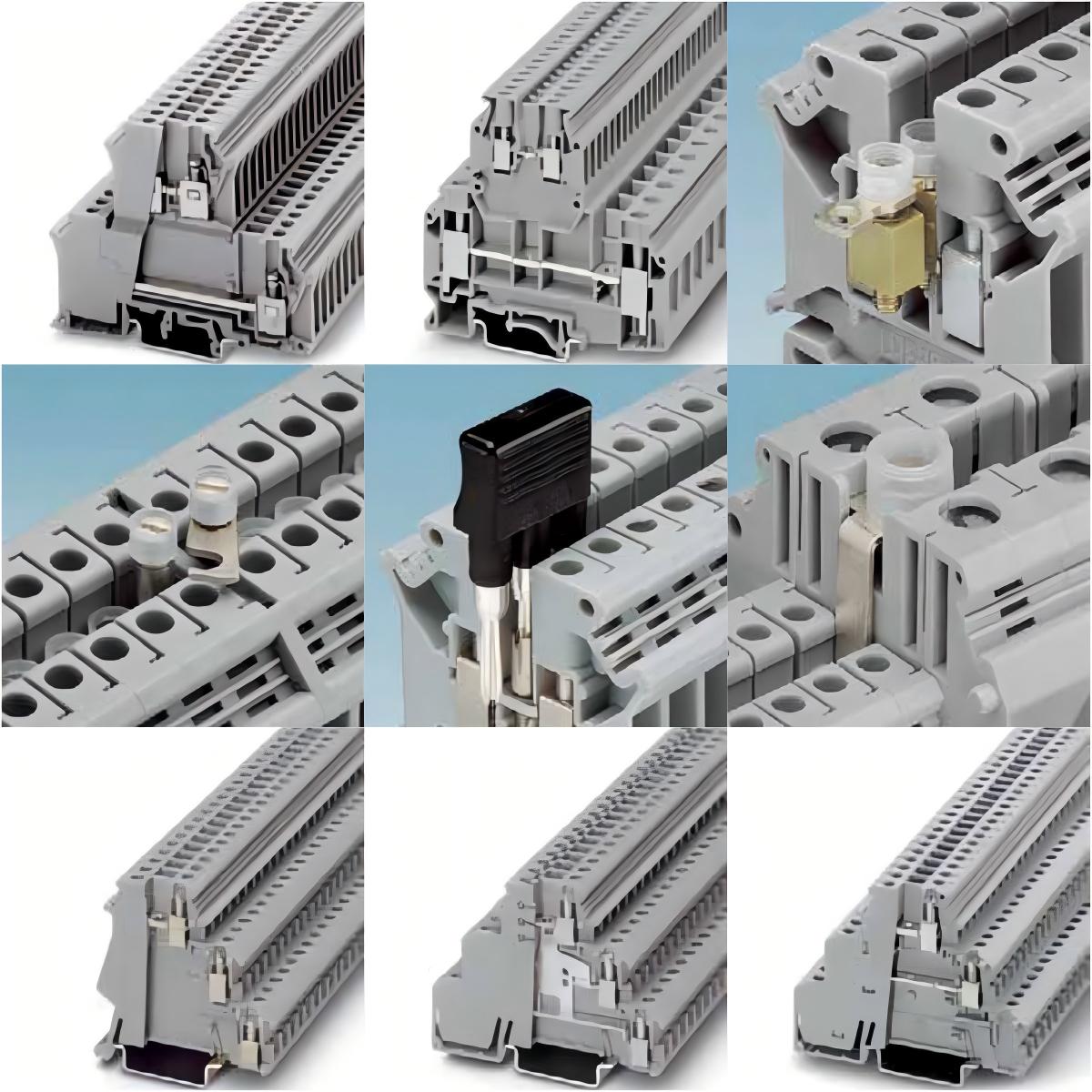 菲尼克斯接線端子 UT 6 BU - 直通式接線端子