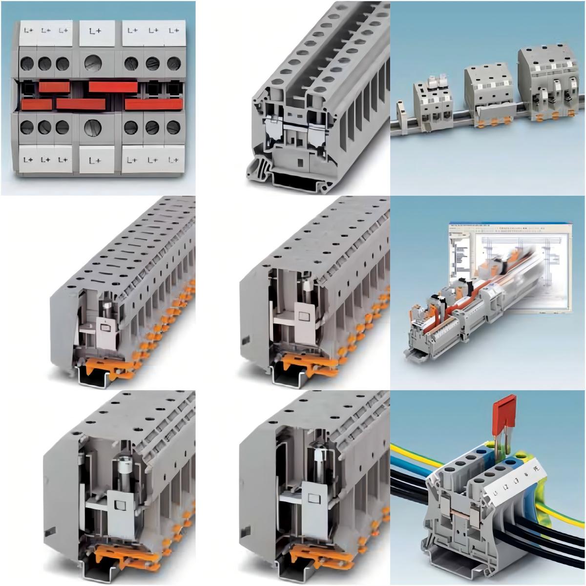 菲尼克斯接線端子 TB 2,5 B I BU - 直通式接線端子