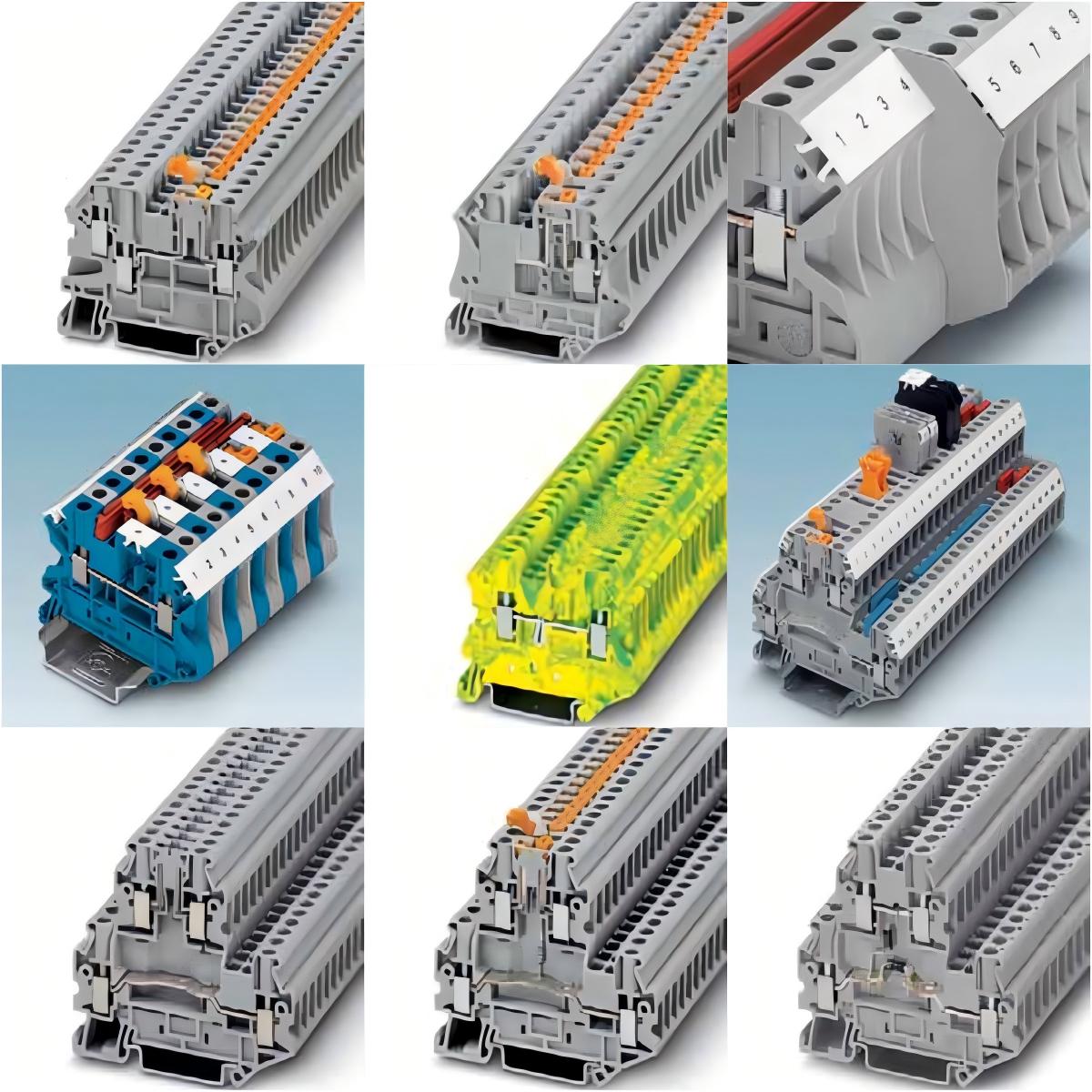 菲尼克斯接線端子  UK 35 BU - 直通式接線端子