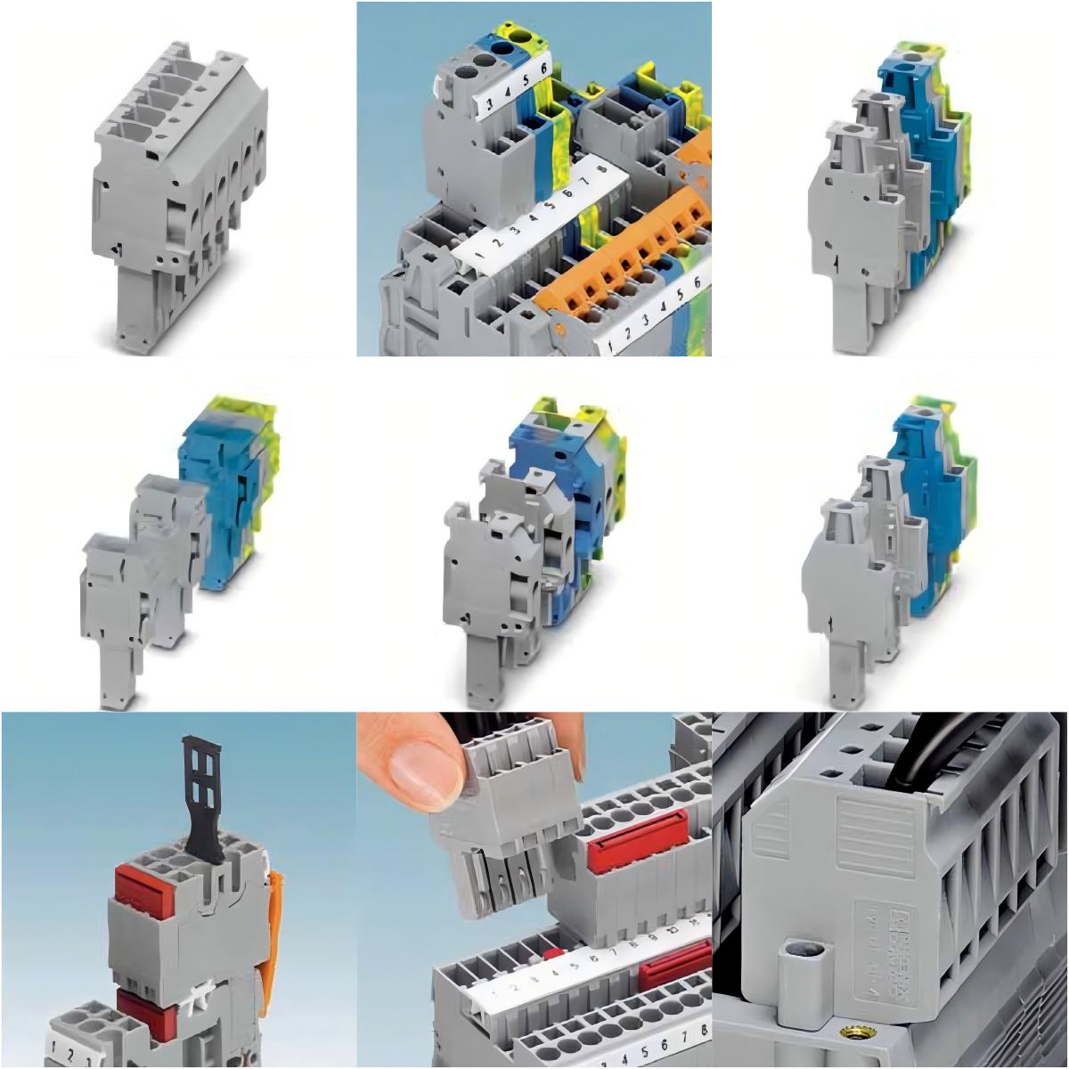菲尼克斯接線端子 ST 16 BU - 直通式接線端子